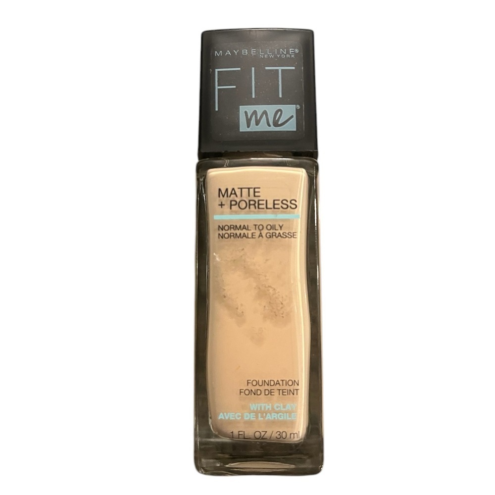 Maybelline Fit Me Matte + Liquid Foundation, 110 Porcelain, Oil-Free Foundation - Picture 2 of 6